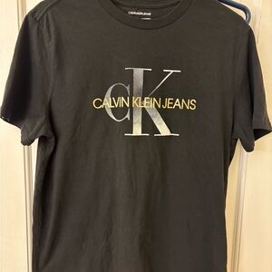 Calvin Klein Jeans Black T-Shirt Size Medium